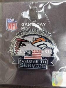 Denver Broncos VS Atlanta Falcons Game day Pin Empower Field 11/17/2024 - Picture 1 of 1