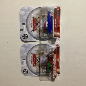 Disney Pixar Cars - Wintertime Lightning McQueen e Doc Hudson - Spedizione gratuita - Foto 1 di 10