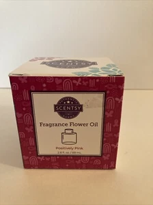 Scentsy Fragrance Flower Oil Positively Pink Diffuser Oil NIB - Picture 1 of 7