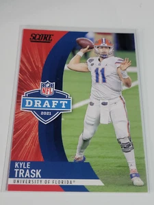 KYLE TRASK 2021 Panini Score Draft Insert #D17.  U of FLORIDA - Picture 1 of 1