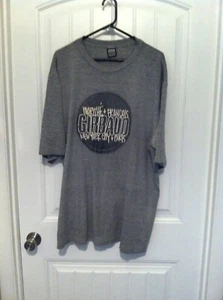 T-shirt Marithe Francois Girbaud adulto grigio XL manica corta fori vicino al fondo - Foto 1 di 5
