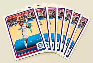 (7) Lotto carte Tyrese Maxey 2023-2024 Panini Hoops Pallacanestro Quasi Mt #66 - Foto 1 di 2