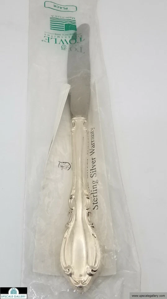 Cuchillo Towle Legato Plata de Ley 9" *NUEVO* Foto 1 de 1