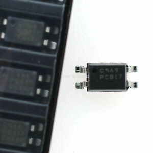 10PCS PC817 PC817C EL817C SOP-4 SMD Optocoupler