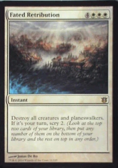 Fated Retribution - Born of the Gods: #11, Magic: The Gathering Nm R111 - Image 1 of 1