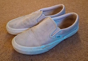 Zapatos sin cordones Vans talla 6 gris claro - Imagen 1 de 9