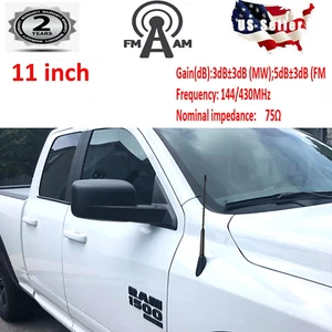 Antenna Mast Black Power Radio AMFM for DODGE RAM & RAM 1500 2500 3500 09-23 - Foto 1 di 6