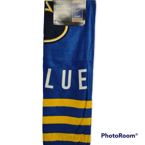 NHL St. Louis Blues Officially Licensed 30" X 60" Pool Beach Dorm Towel NEW!! Cover