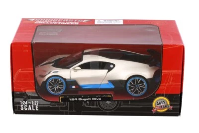2019 Bugatti Divo 1/24 Scale Diecast Car Model by Maisto - WHITE - w/ BOX - Image 1 of 4