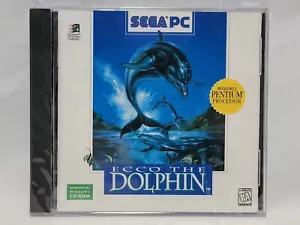 NEW Ecco the Dolphin PC CD-ROM Game SEALED Sega Computer echo dolfin US Version - Picture 1 of 5