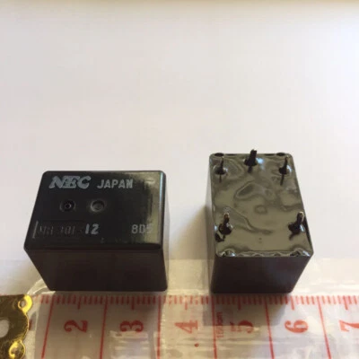 2Pcs NEC MR301-12 MR301-12H 12VDC Power Relay 5Pins NEW - Image 1 of 3