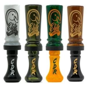 ELITE DUCK CALLS - CACHE CDR 2.0 DOUBLE REED ACRYLIC MALLARD HEN DUCK CALL - Picture 1 of 7