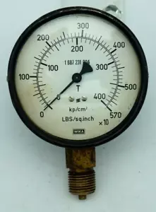 Calibri industriali vintage WIKA kp/cm2, lbs/sp.inch - Foto 1 di 6
