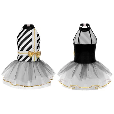 Дети девочек балетная юбка пряжка рождественский костюм производительности платье Xmas боди - Изображение 1 из 4