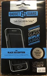 Gadget Guard: Tempered Glass Screen Protector for Motorola Droid Turbo NIP - Picture 1 of 3