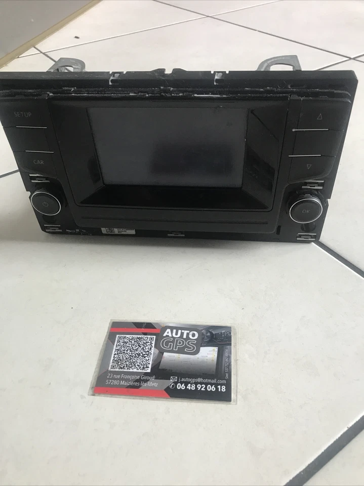 Autoradio Volkswagen Golf VII 5G0035886 - Photo 1/4