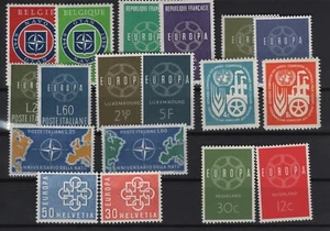 Europa Cept 1959 lot VF NH- Lakeshore Philatelics - Picture 1 of 1