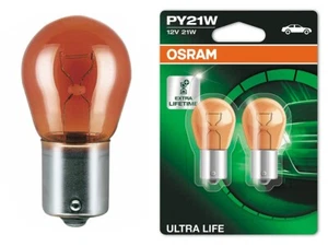 Lampadine Osram 581 12V PY21W ambra/indicatore (coppia) - Foto 1 di 1
