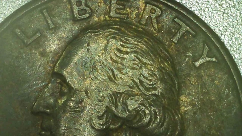 1994Washington Quarter Error Missing Clad Layer Cover
