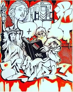 NOTCH 56 Markers on paper 21x28cm Seen/Cope2/Quik/Ghost/Serve/Ces/Daze/Sonic/Ces - Picture 1 of 2