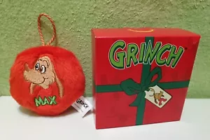 happy meal merry grinchmas Snowball red Max grinch christmas McDonald's palla - Foto 1 di 3