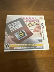 Crosswords Plus Nintendo 3DS NIB Brand New & Factory Sealed! - Picture 1 of 4