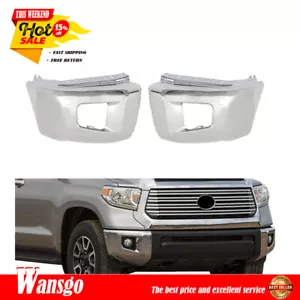 For 2014-2021 Toyota Tundra Front Bumper End Set with Parking Sensor Holes - Picture 1 of 10