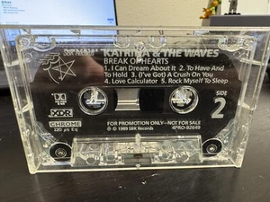 RARE PROMO Katrina & The Waves CASSETTE TAPE Break of Hearts 1989 Soft Boys rock - Picture 1 of 3
