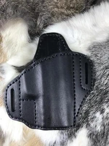 Leder Holster im Pfannkuchenstil für Glock 26/27/33 SRO225 - Bild 1 von 23