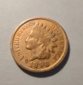 1898 INDIAN HEAD PENNY KOSTENLOSER VERSAND  - Bild 1 von 4