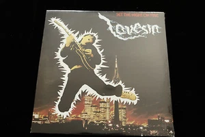 Lovesin SET THE NIGHT ON FIRE LP - SEALED MINT 1980 TAXI RECORDS TX 1000 CANADA - Foto 1 di 6