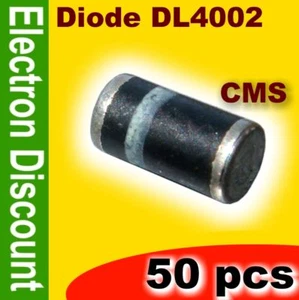 1528# diode CMS 4002 50pcs dans la série 1N4001 1N4007 - Imagen 1 de 1