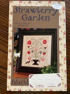 Blackbird Designs OUT OF PRINT "Strawberry Garden" pattern, Loose Feathers #18 - Picture 1 of 3
