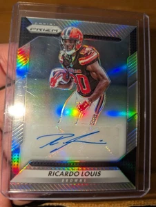 2016 Panini Prizm Silver Prizm RC Auto #RA-RLS Ricardo Louis Browns 🔥🏈RARE🔥🏈 - Picture 1 of 6