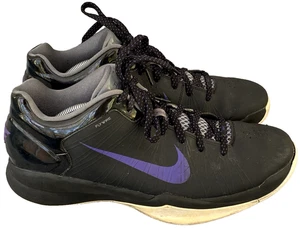 Nike Hyperdunk 2010 Low - Black-Varsity Purple-Cool Grey 429656-001 Mens US 12 - Picture 1 of 11