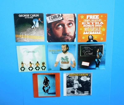 GEORGE CARLIN THE LITTLE DAVID YEARS 7 CD'S COMEDY BOX SET+ A PLACE FOR MY STUFF Foto 1 de 4