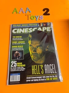 Cinescape Magazine 1999 Nov/Dec Schwarzenegger Doc Savage - Imagen 1 de 1
