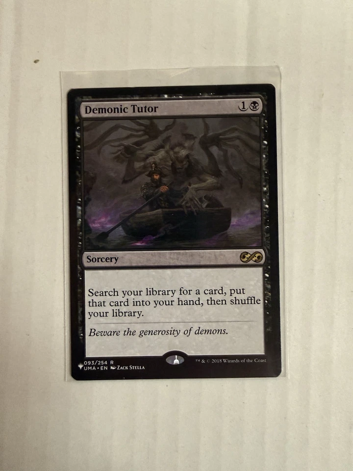 Demonic Tutor NM MTG! The List - Image 1 of 2