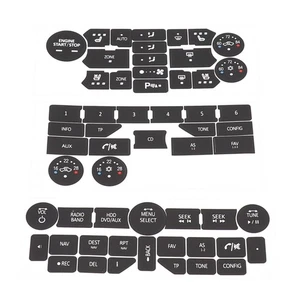 For SAAB Button Repair Decals Long lasting Performance Easy Maintenance - Picture 1 of 22