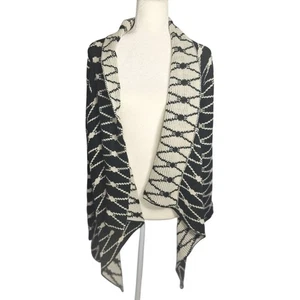 Ci Sono Open Front Cardigan Sweater Lagenlook Cozy Comfort Chunky Small / Medium - Picture 1 of 9