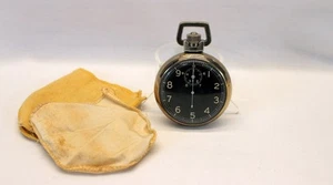 Elgin 1940's US ARMY Military WWII A-8 Watch Timer Jitterbug Movement with Pouch - Picture 1 of 15