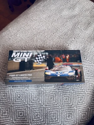 Mini GT Ford GT LMGTE PRO Limited Edition Chip Ganassi Team 4 Cars Set 2016 - Image 1 of 4
