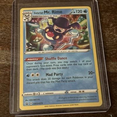 Galarian Mr. Rime SWSH079 SWSH: Sword & Shield Promo Cards Holo - Image 1 of 2