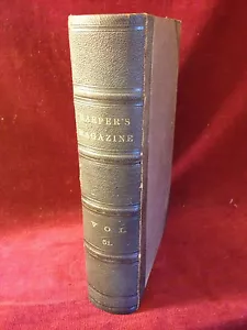 Bound Harper's Magazine Vol. 51 June to November 1875, Harper & Brothers Publish - Foto 1 di 5