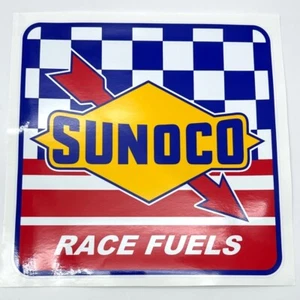 SUNOCO RACE FUELS 12" X 12" Gas Pump Vinyl Decal - Picture 1 of 2