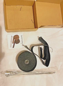 Thermobandage Abgasband Auspuffkrümmer Isolierschutz schwarz 10 mt. - Bild 1 von 3