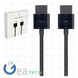 Apple HDMI Kabel auf HDMI von 1,8mt Mc838zm/B KOMPATIBEL Apple TV Mac Mini Schwarz - Bild 1 von 1