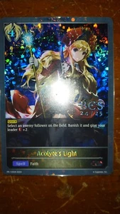 Shadowverse Evolved SVE Acolyte's Light Foil PR BCS 24/25 - Bild 1 von 1