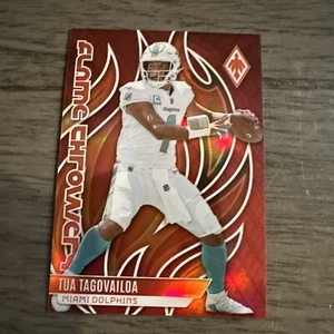 2023 Panini Phoenix #fla-26 Tua Tagovailoa Flame Throwers RED 50/199 Dolphins - Picture 1 of 4