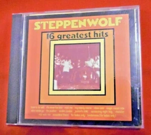 CD: Steppenwolf , 16 Greatest Hits , MCA 37049 , Made in Germany , 1985 , - Imagen 1 de 3